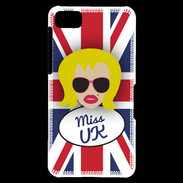 Coque Blackberry Z10 Miss UK Blonde