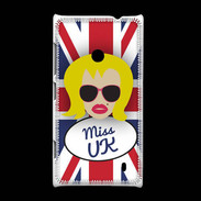 Coque Nokia Lumia 520 Miss UK Blonde