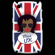 Coque Blackberry 8520 Miss UK Black