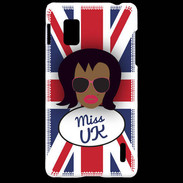 Coque LG Optimus G Miss UK Black