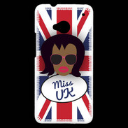 Coque HTC One Miss UK Black
