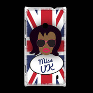 Coque Nokia Lumia 520 Miss UK Black