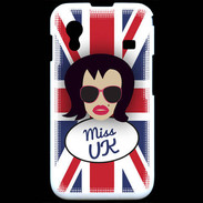 Coque Samsung ACE S5830 Miss UK Brune