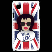 Coque Samsung Galaxy S Miss UK Brune