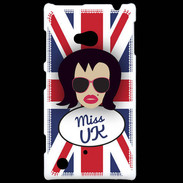 Coque Nokia Lumia 720 Miss UK Brune