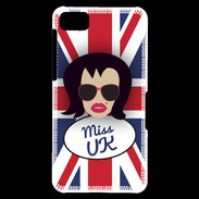 Coque Blackberry Z10 Miss UK Brune