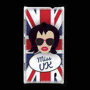 Coque Nokia Lumia 520 Miss UK Brune
