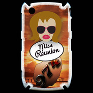 Coque Blackberry 8520 Miss Réunion Rousse