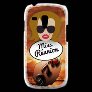 Coque Samsung Galaxy S3 Mini Miss Réunion Rousse