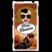 Coque Nokia Lumia 720 Miss Réunion Rousse