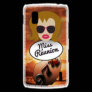 Coque LG Nexus 4 Miss Réunion Rousse