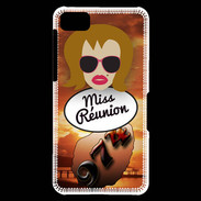 Coque Blackberry Z10 Miss Réunion Rousse