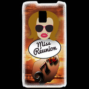 Coque LG P990 Miss Réunion Rousse
