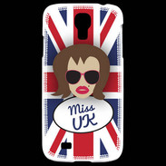 Coque Samsung Galaxy S4 Miss UK Chatain