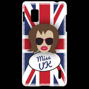 Coque LG Optimus G Miss UK Chatain