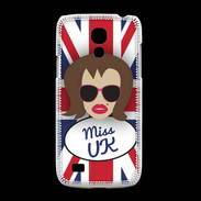 Coque Samsung Galaxy S4mini Miss UK Chatain
