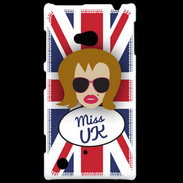 Coque Nokia Lumia 720 Miss UK Rousse