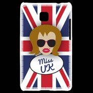 Coque LG Optimus L3 II Miss UK Rousse