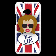 Coque HTC One Miss UK Rousse