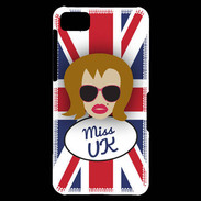 Coque Blackberry Z10 Miss UK Rousse