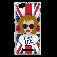 Coque Sony Xperia M Miss UK Rousse