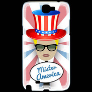 Coque Samsung Galaxy Note 2 Mister América Blond
