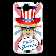 Coque HTC Wildfire G8 Mister América Blond