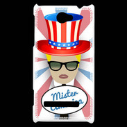 Coque HTC Windows Phone 8S Mister América Blond