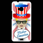 Coque HTC One Mister América Blond