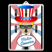 Porte clés Mister América Blond