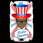 Coque Blackberry 8520 Mister América Black