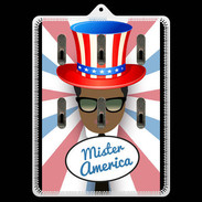 Porte clés Mister América Black