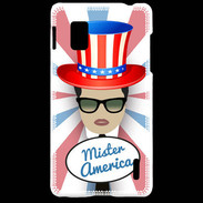 Coque LG Optimus G Mister América Brun