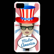 Coque Blackberry Z10 Mister América Chatain