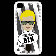 Coque iPhone 4 / iPhone 4S Mister Bretagne Blond