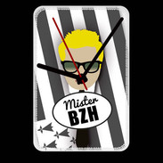Grande pendule murale Mister Bretagne Blond