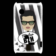 Coque Sony Xperia Typo Mister Bretagne Brun