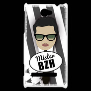 Coque HTC Windows Phone 8S Mister Bretagne Brun