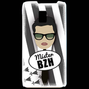 Coque LG P990 Mister Bretagne Brun