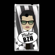 Coque Nokia Lumia 520 Mister Bretagne Brun