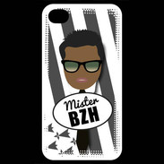 Coque iPhone 4 / iPhone 4S Mister Bretagne Black