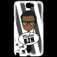 Coque Samsung Galaxy Note 2 Mister Bretagne Black