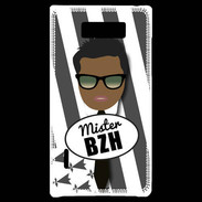 Coque LG Optimus L7 Mister Bretagne Black