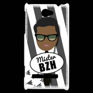 Coque HTC Windows Phone 8S Mister Bretagne Black