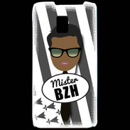 Coque LG P990 Mister Bretagne Black
