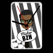 Grande pendule murale Mister Bretagne Black