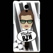 Coque Sony Xperia T Mister Bretagne Chatain