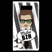 Coque LG Optimus L7 Mister Bretagne Chatain