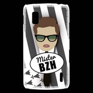 Coque LG Nexus 4 Mister Bretagne Chatain
