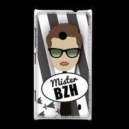 Coque Nokia Lumia 520 Mister Bretagne Chatain